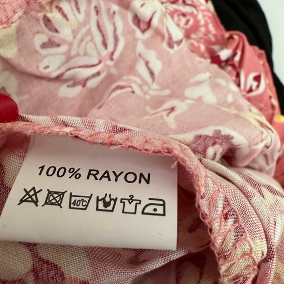 We Love Fashion Floral Wide Leg Flowy Stretchy Pants Size 2XL - Picture 16 of 16